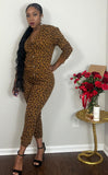 Cheetah 2pc Jogger Set