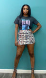 Confetti Sequin Skirt